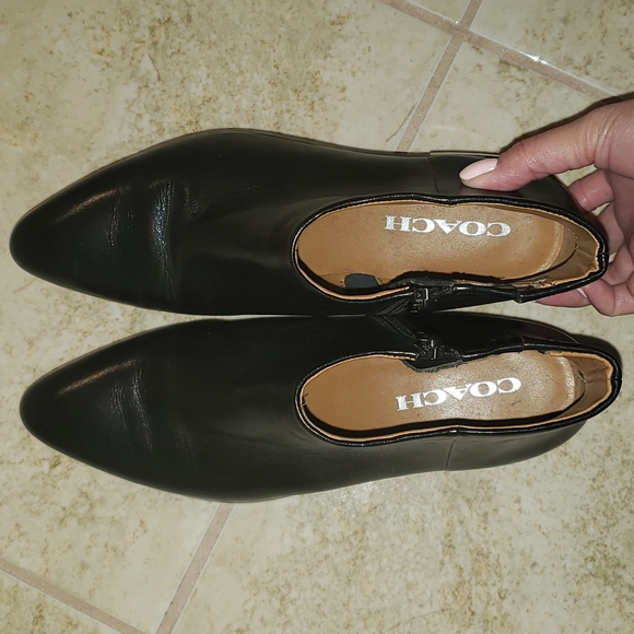 Coach Leather Booties US36.5 - Picture 3 of 4